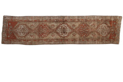 2.5x10 Vintage Distressed Fragment Serab Rug Runner // ONH Item ee004222