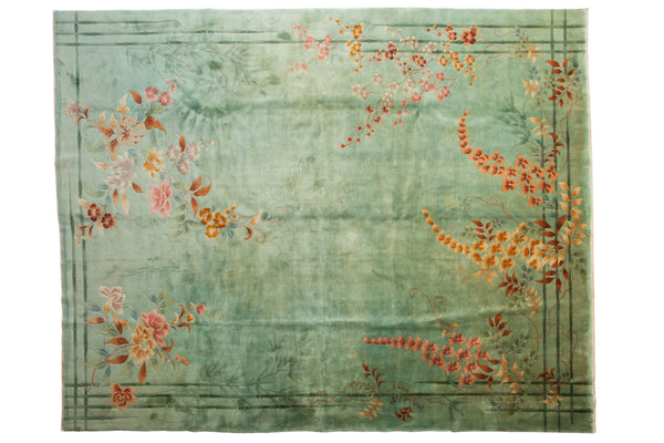 10x12.5 Vintage Nichols Art Deco Carpet // ONH Item ee004224