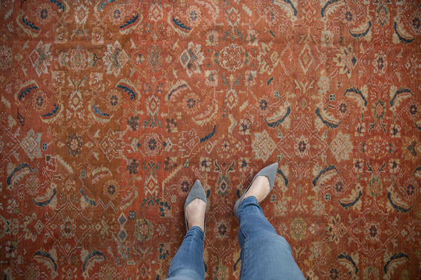 10.5x14.5 Vintage Mahal Carpet // ONH Item ee004227 Image 1