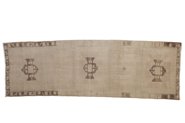 3x9 Vintage Distressed Oushak Rug Runner // ONH Item ee004230