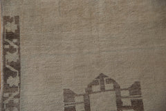 3x9 Vintage Distressed Oushak Rug Runner // ONH Item ee004230 Image 9