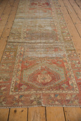 3x10 Vintage Distressed Fragment Oushak Rug Runner // ONH Item ee004232 Image 3