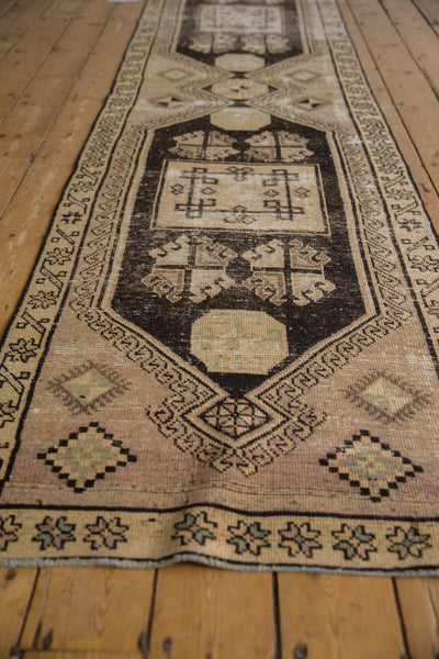 2.5x9.5 Vintage Distressed Fragment Oushak Rug Runner // ONH Item ee004233 Image 3