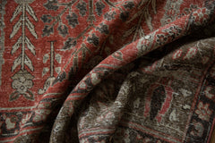 8x10.5 Vintage Distressed Khoy Carpet // ONH Item ee004236 Image 12