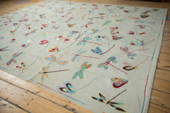 8x9.5 New Pakistani Mixed Weave Pictorial Kilim Design Carpet // ONH Item ee004242 Image 6