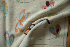 8x9.5 New Pakistani Mixed Weave Pictorial Kilim Design Carpet // ONH Item ee004242 Image 11