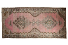 7.5x15.5 Vintage Distressed Kars Carpet Runner // ONH Item ee004246