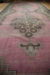 7.5x15.5 Vintage Distressed Kars Carpet Runner // ONH Item ee004246 Image 9