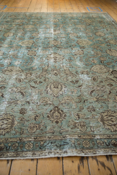 7x10 Vintage Distressed Fragment Tabriz Carpet // ONH Item ee004253 Image 5