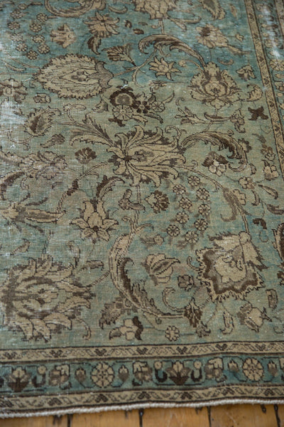7x10 Vintage Distressed Fragment Tabriz Carpet // ONH Item ee004253 Image 6