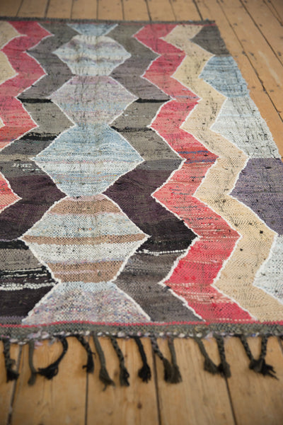 4x7 Vintage Distressed Turkish Rag Rug Design Rug // ONH Item ee004260 Image 3