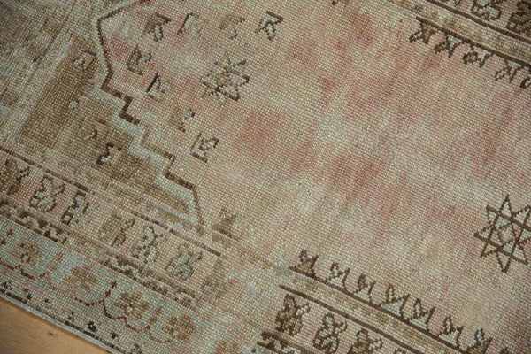 2.5x5.5 Vintage Distressed Oushak Rug Runner // ONH Item ee004266 Image 3