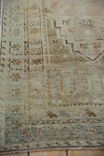 2.5x5.5 Vintage Distressed Oushak Rug Runner // ONH Item ee004266 Image 5