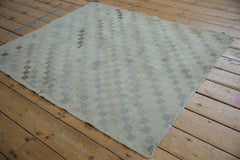 4x4.5 Vintage Distressed Fragment Sparta Square Rug // ONH Item ee004268 Image 5