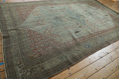 7.5x12 Antique Distressed Overdyed Bijar Carpet // ONH Item ee004276 Image 8