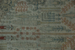7.5x12 Antique Distressed Overdyed Bijar Carpet // ONH Item ee004276 Image 12