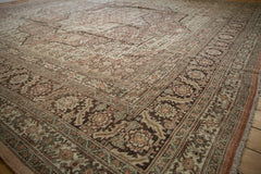 12.5x14.5 Vintage Distressed Tabriz Carpet // ONH Item ee004277 Image 5