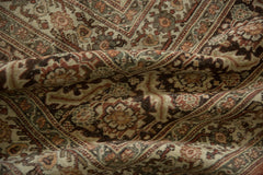 12.5x14.5 Vintage Distressed Tabriz Carpet // ONH Item ee004277 Image 9