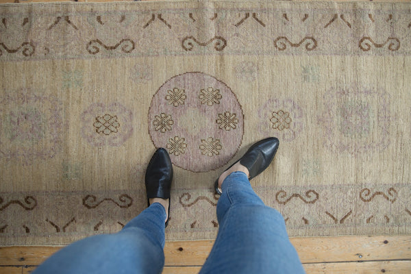 3x14 New Distressed Pakistani Khotan Design Rug Runner // ONH Item ee004284 Image 1