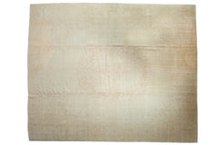 12.5x15.5 Vintage Distressed Oushak Carpet // ONH Item ee004285