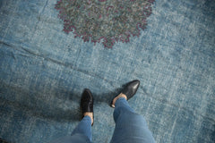 13x15.5 Vintage Distressed Overdyed Khorassan Carpet // ONH Item ee004288 Image 1