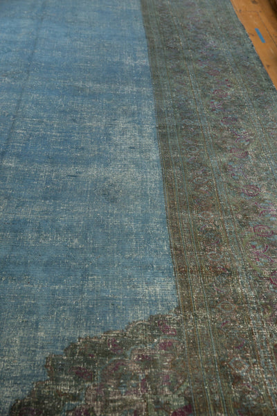 13x15.5 Vintage Distressed Overdyed Khorassan Carpet // ONH Item ee004288 Image 9