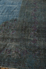 13x15.5 Vintage Distressed Overdyed Khorassan Carpet // ONH Item ee004288 Image 13