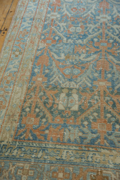 4x13.5 Vintage Distressed Hamadan Rug Runner // ONH Item ee004295 Image 7