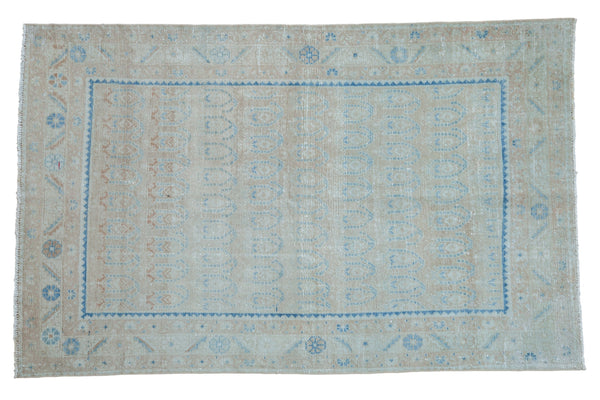 4.5x7 Vintage Distressed Hamadan Rug // ONH Item ee004297