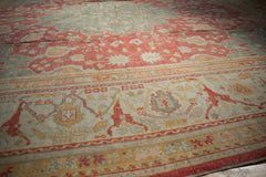 16x17.5 Vintage Oushak Square Carpet // ONH Item ee004300 Image 2