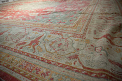 16x17.5 Vintage Oushak Square Carpet // ONH Item ee004300 Image 8