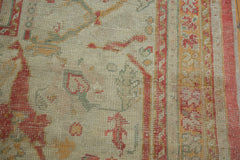 16x17.5 Vintage Oushak Square Carpet // ONH Item ee004300 Image 11