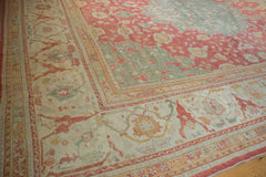 16x17.5 Vintage Oushak Square Carpet // ONH Item ee004300 Image 12