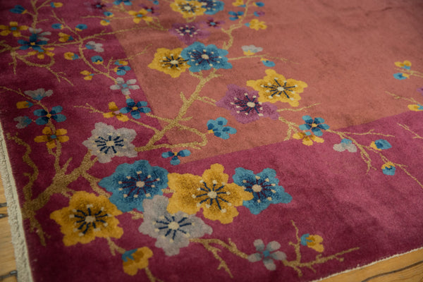 9x11.5 Vintage Nichols Art Deco Carpet // ONH Item ee004308 Image 8