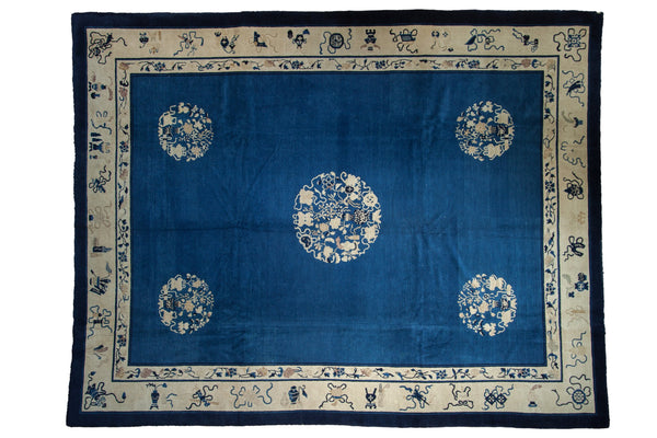 9x11.5 Antique Peking Carpet // ONH Item ee004310