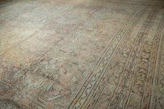 16.5x19 Vintage Distressed Oushak Square Carpet // ONH Item ee004311 Image 2