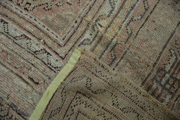 16.5x19 Vintage Distressed Oushak Square Carpet // ONH Item ee004311 Image 7