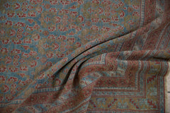 5.5x6.5 Vintage Fine Distressed Afshar Carpet // ONH Item ee004313 Image 7