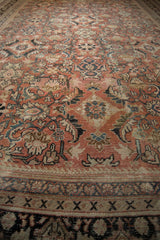 10.5x17 Vintage Distressed Mahal Carpet // ONH Item ee004315 Image 7