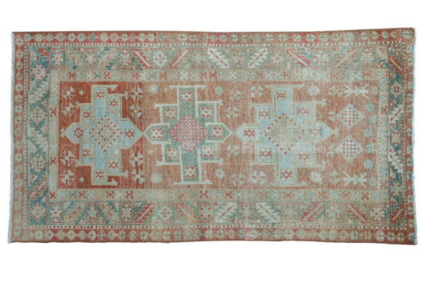 3x5.5 Vintage Distressed Karaja Rug // ONH Item ee004317