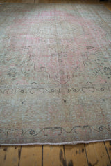 9.5x12.5 Vintage Distressed Meshed Carpet // ONH Item ee004321 Image 4