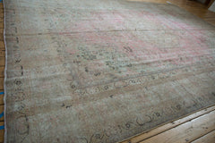 9.5x12.5 Vintage Distressed Meshed Carpet // ONH Item ee004321 Image 5