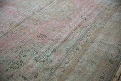 9.5x12.5 Vintage Distressed Meshed Carpet // ONH Item ee004321 Image 6