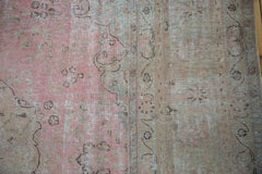 9.5x12.5 Vintage Distressed Meshed Carpet // ONH Item ee004321 Image 7