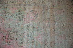 9.5x12.5 Vintage Distressed Meshed Carpet // ONH Item ee004321 Image 8