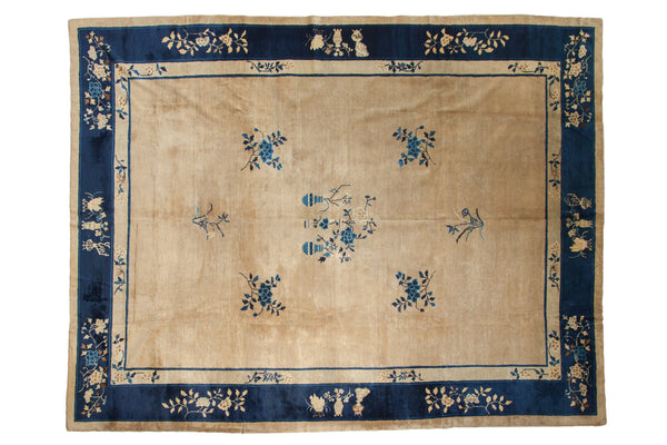 9x12 Vintage Peking Carpet // ONH Item ee004325