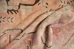 5.5x8.5 Vintage Distressed Khotan Carpet // ONH Item ee004326 Image 9