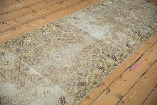 3x12.5 Vintage Distressed Hamadan Rug Runner // ONH Item ee004334 Image 5