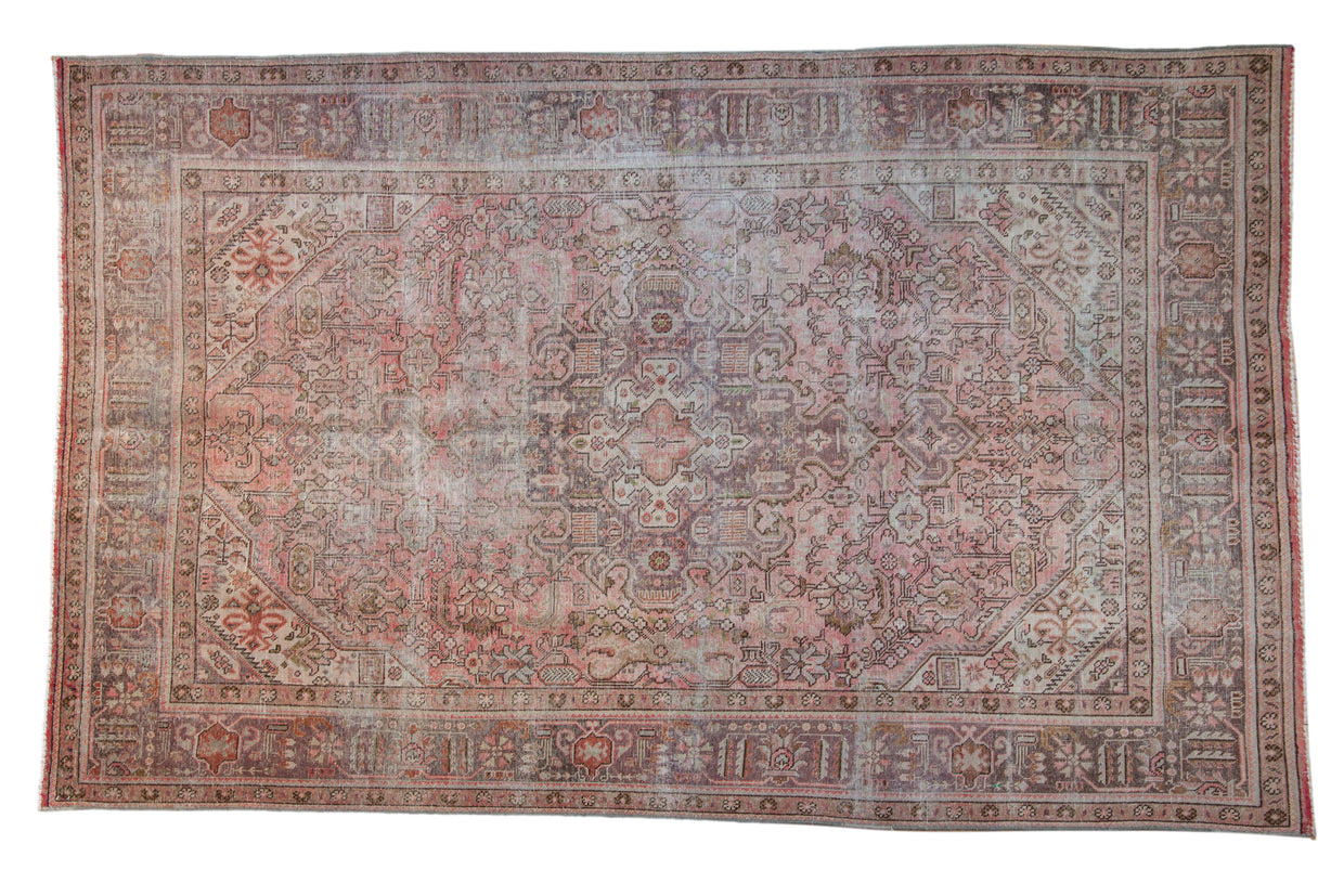 RESERVED 6x10 Vintage Distressed Northwest Persian Carpet // ONH Item ee004337