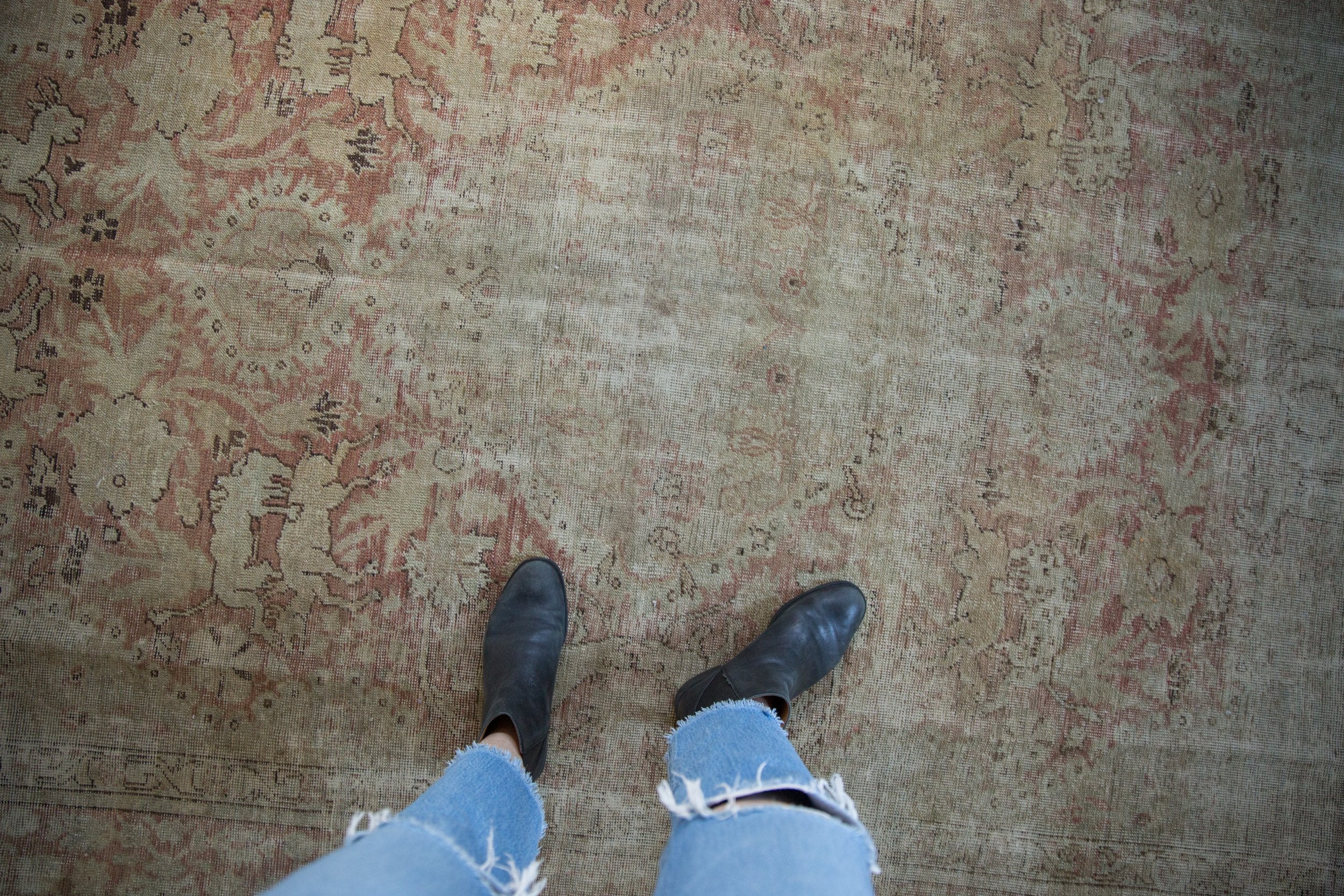 6.5x10 Vintage Fie Distressed Kayseri Carpet // ONH Item ee004339 Image 1